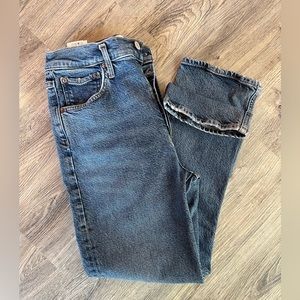 AGOLDE Riley Crop jeans in size 27